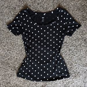 Retro Polka Dot Top